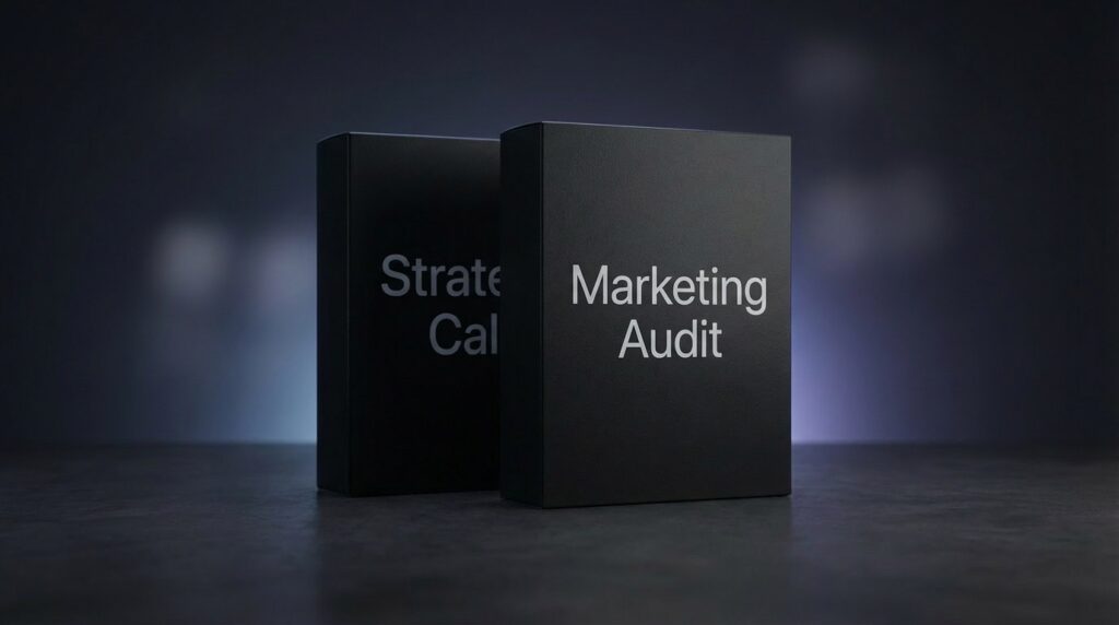 Bow Tie Kreative — Marketing Audit + Strategy Call product boxes