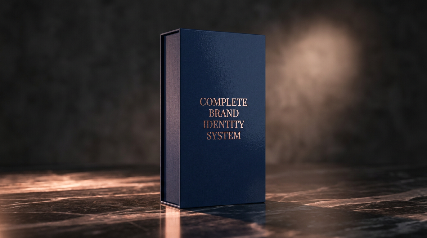 Complete Brand Identity System — Bow Tie Kreative