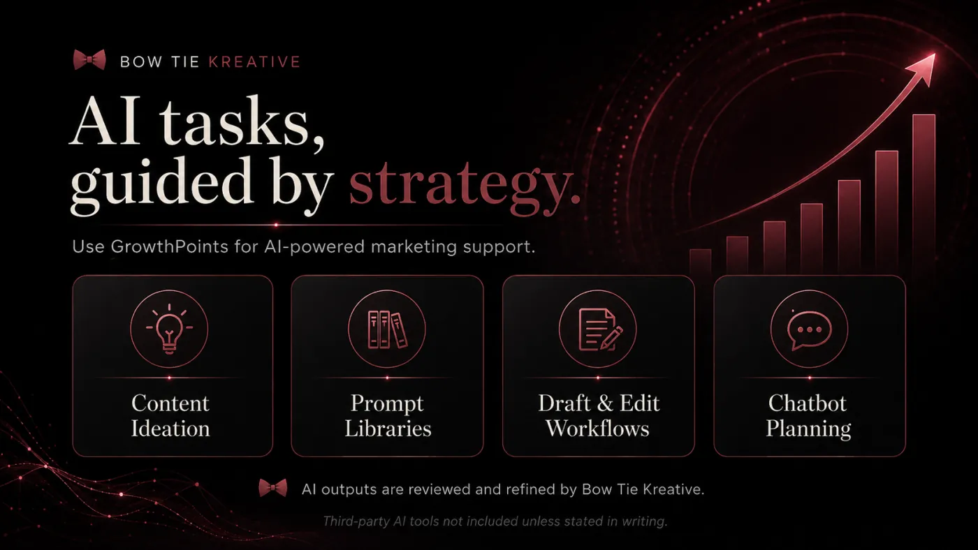 AI tasks, guided by strategy.