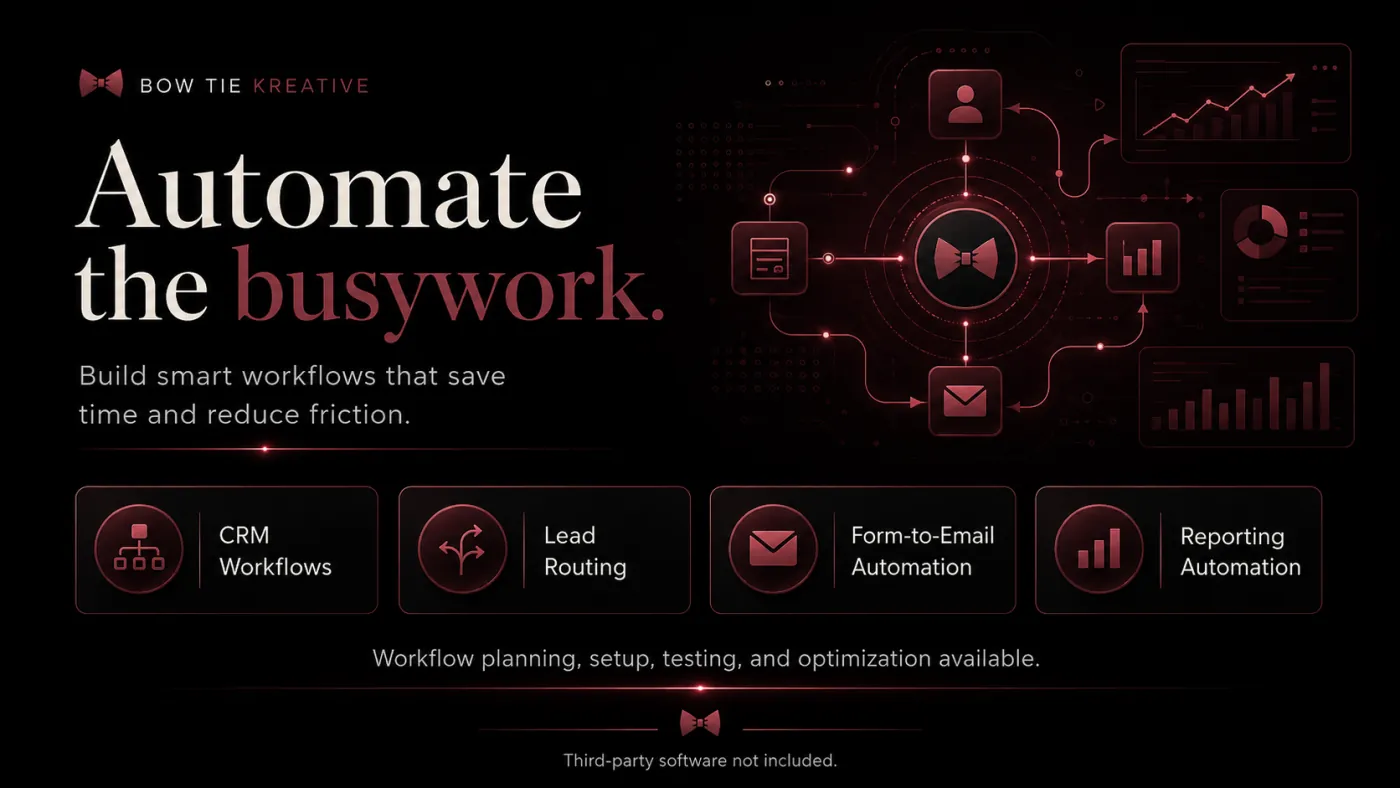Automate the busywork.