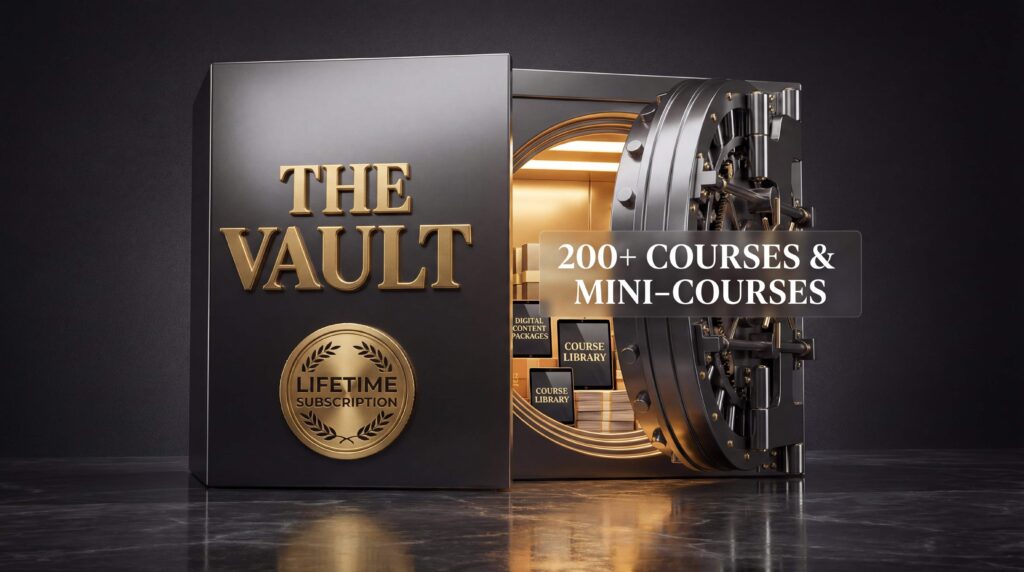 The Vault — Lifetime Subscription, 200+ Courses & Mini-Courses